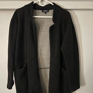 Express knit blazer light coat